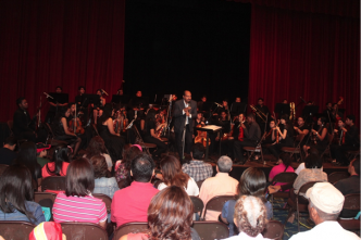 INAC- Presentacion de la Orquesta Juvenil de la Escuela de Musica del INAC en la Decima Feria Internacional del Libro de Panama 2014